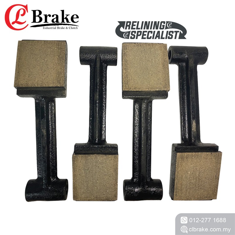 BRAKE LINING FLAT TYPE BONDING 22