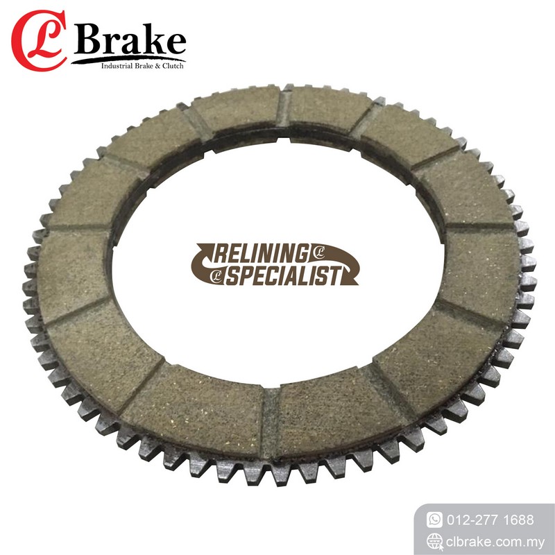 BRAKE LINING FLAT TYPE BONDING 8