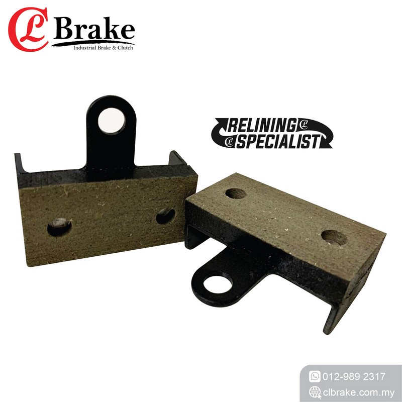 BRAKE LINING FLAT TYPE RIVETING 10