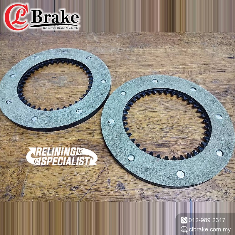 BRAKE LINING FLAT TYPE RIVETING 5