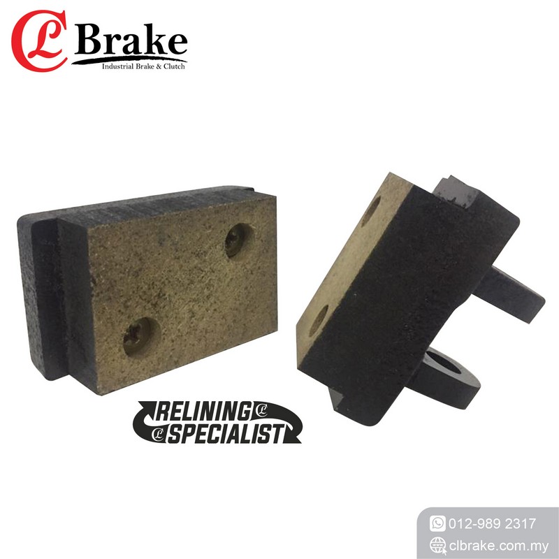 BRAKE LINING FLAT TYPE RIVETING 6