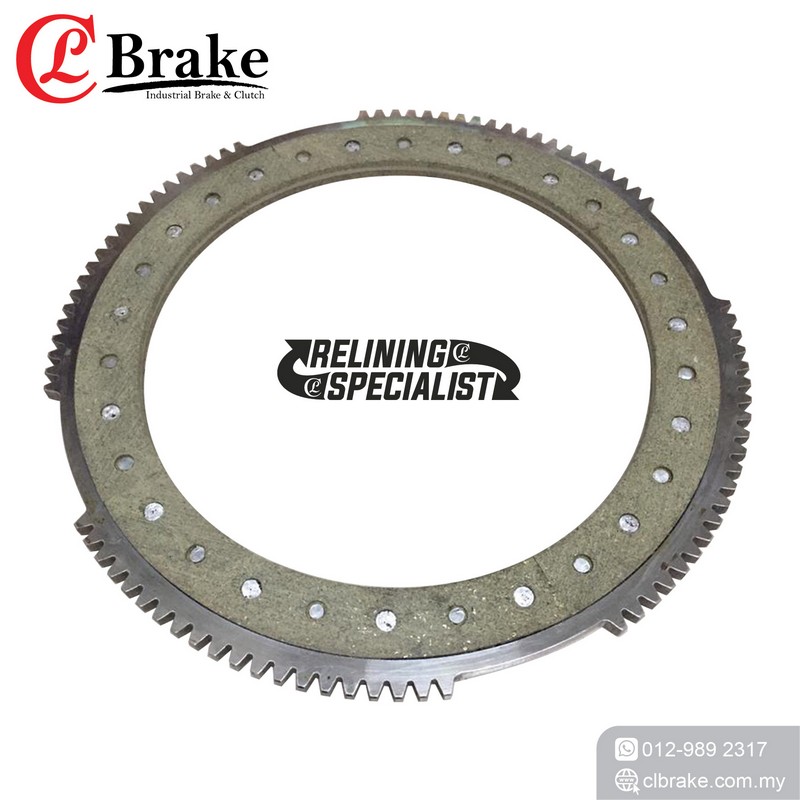 BRAKE LINING FLAT TYPE RIVETING 7